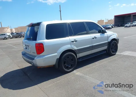2004 Honda Pilot Lx из США, поврежденный, VIN 2HKYF18154H582903